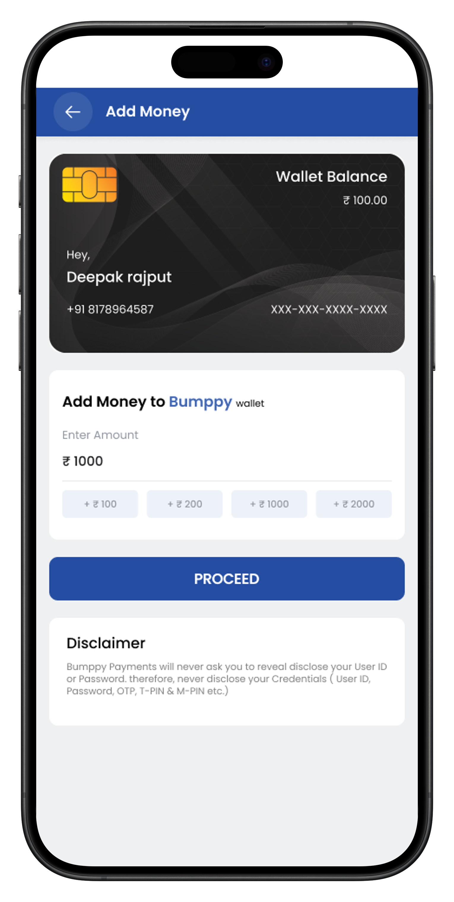 Bumby Code Bumppy Payments